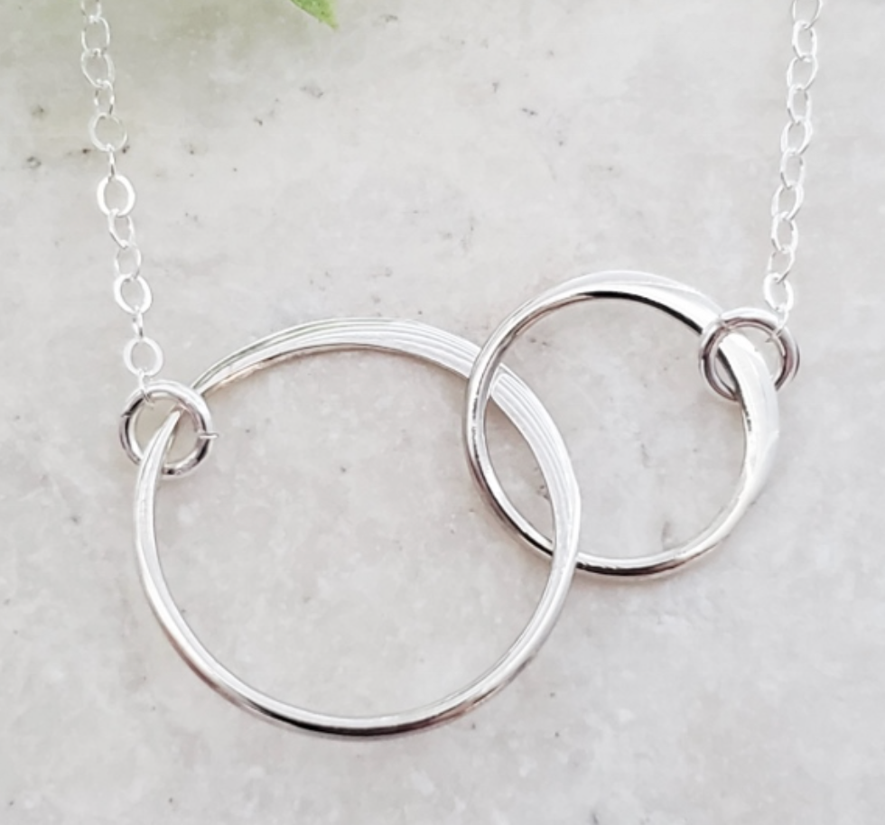 Circle Necklace - Gold, Silver or Rose Gold